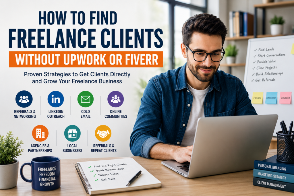 How to find freelance clients without Upwork or Fiverr