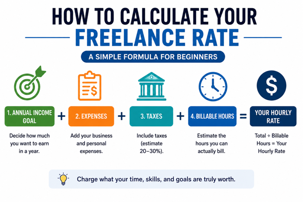 How to calculate a freelance hourly rate