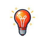 Light bulb icon representing practical technology guides, tutorials, and learning resources.