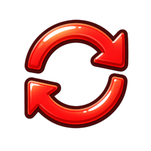 Refresh icon representing regular updates, latest technology news, and continuously updated content.
