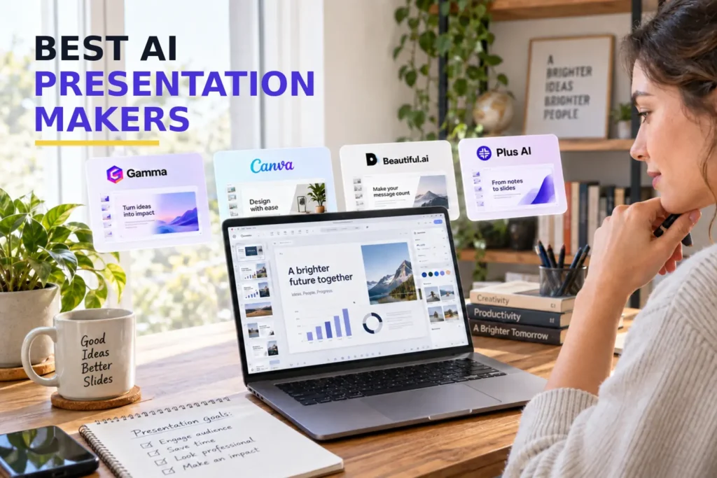 Best AI presentation makers for creating and editing professional slide decks