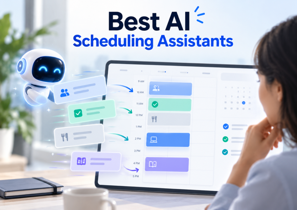 Best AI scheduling assistants for planning tasks and calendars